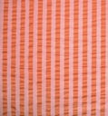 Seersucker katoen - Strepen rood roze 1 cm