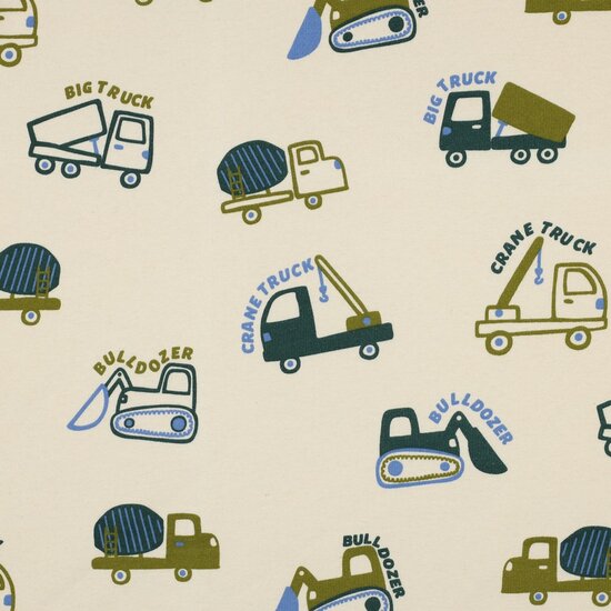 Sweater - Big trucks ecru