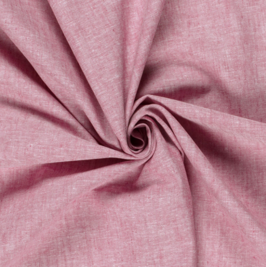 Linnen katoen 2 - Midden rood 16