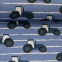 Jersey - Blauwe tractor op lijn