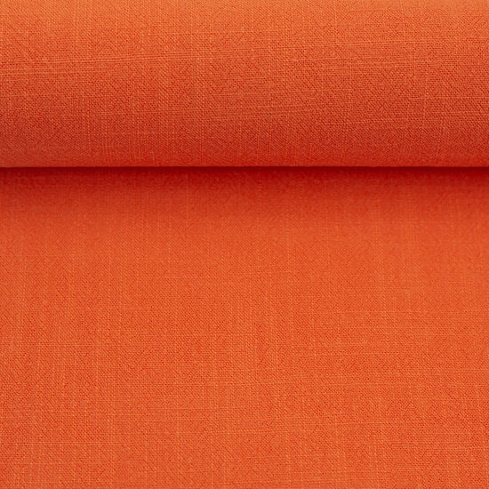 Linnen viscose - Oranje 426