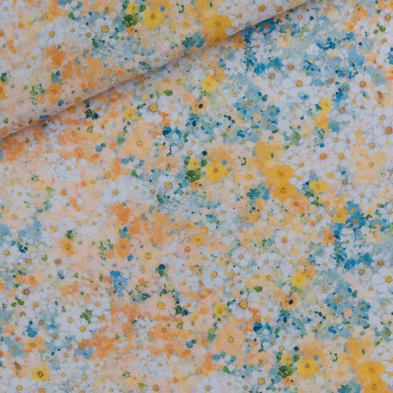 Tetradoek - Playtime lots of flowers