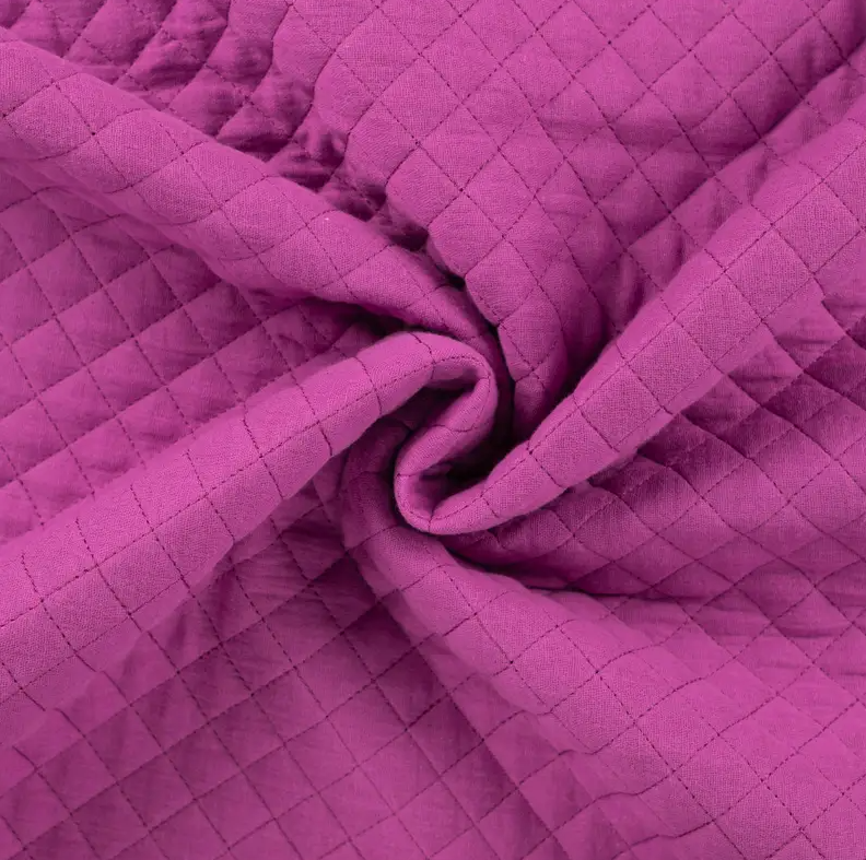 Matelasse gauze - Fuchsia 180