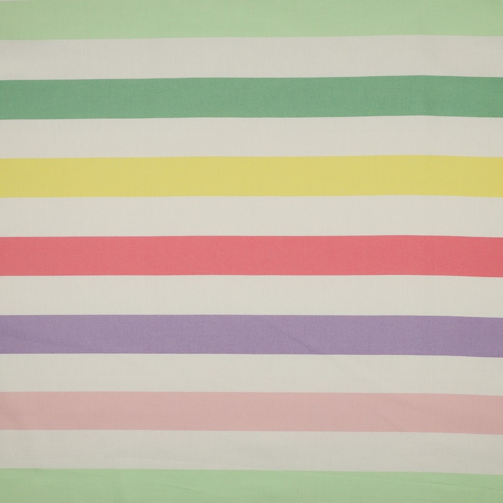 Canvas - Large soft candy stripes