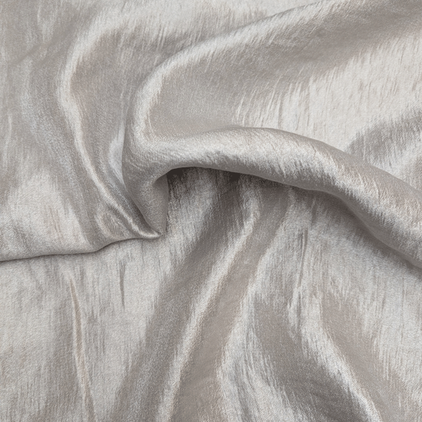 Viscose - Glanzend intrigerend zilver