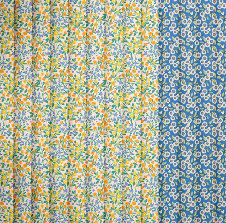 Matelasse - Ditsy floral double