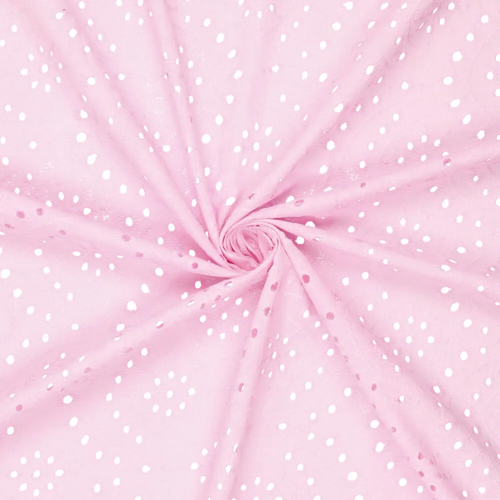 Broderie - Brigitte lichtroze