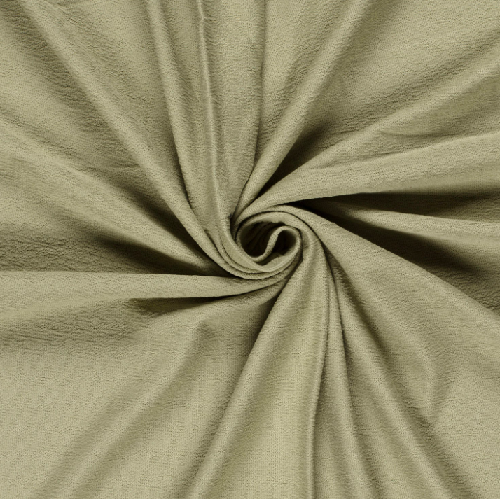 Terry crepe - pistachegroen