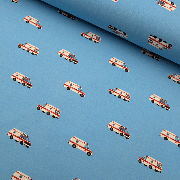 Jersey - Ziekenwagen blauw