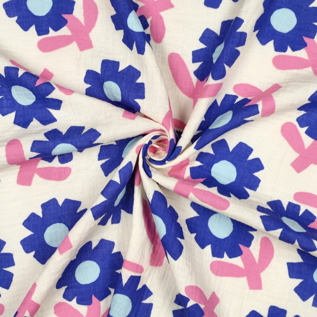 Tetra - Geknipte blauwroze bloem