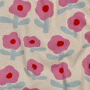 Tricot marcel - Simple flower pink