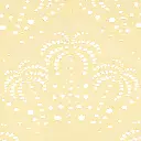 Broderie - Palmen lichtgeel