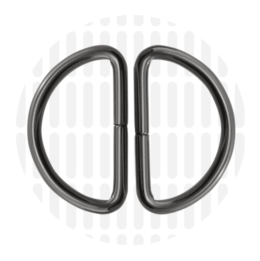 D-ring 38mm ZZ - Gunmetal