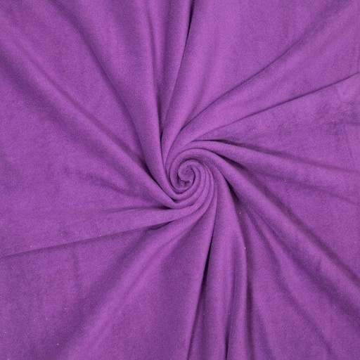 Badstof stretch - Paars 632