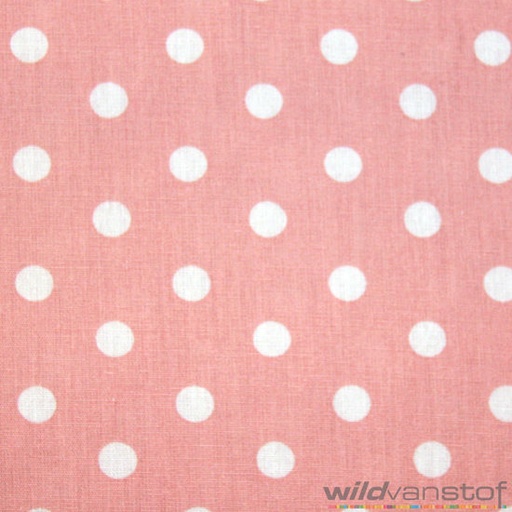 Lichtroze met witte bol (8mm)