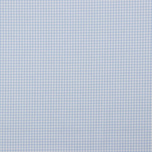 Katoen - Vichy ruit lichtblauw (3mm)