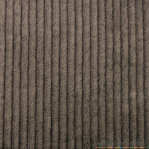 Ribfluweel - dikke ribbel grijs 3