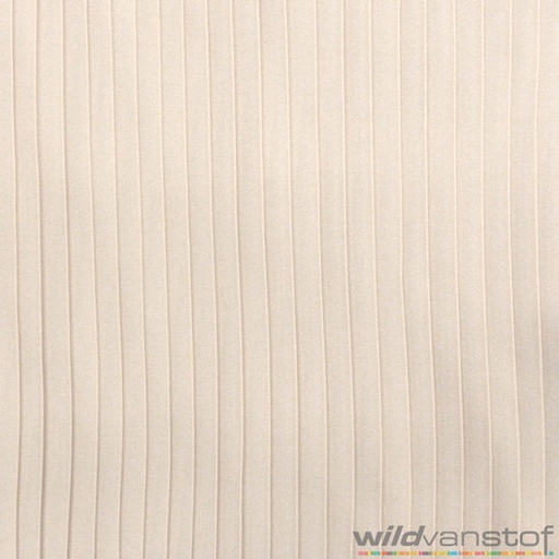 [-] Plissé 10mm - ecru