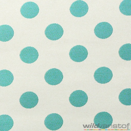 [-] Satijn turkooise bollen