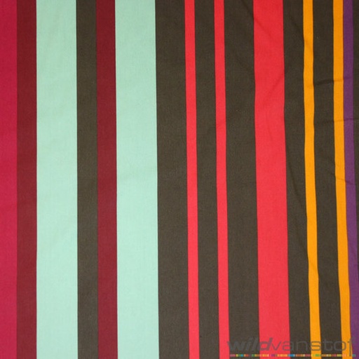 [-] Canvas - Brede kleurrijke strepen