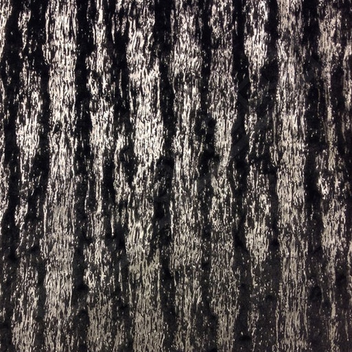 [-] Pels - strepen zilver zwart