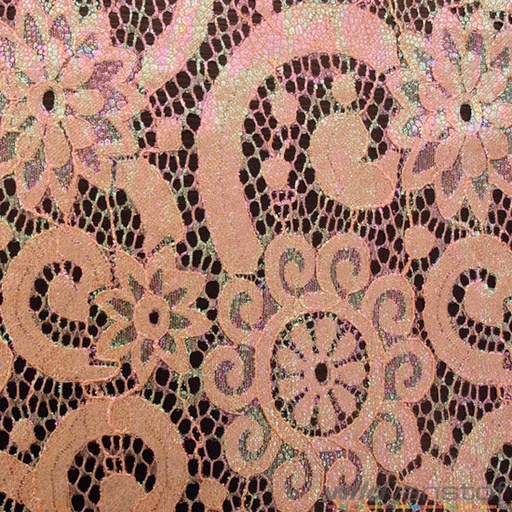 Kant nude met glanzend kleureffect