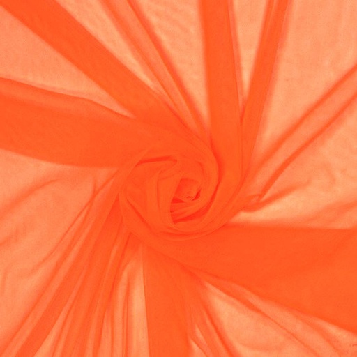 Mesh tule - oranje
