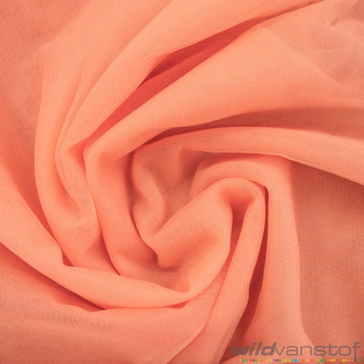 Mesh tule - peach