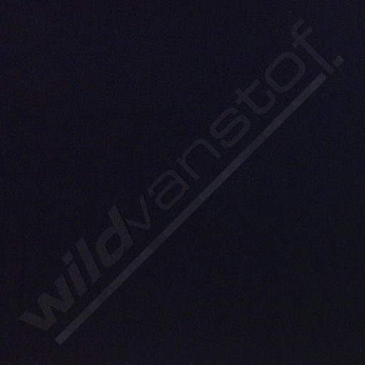[-] Broekstof bertha - effen marineblauw