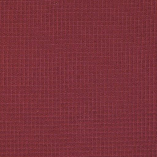 Gewafeld katoen - steenrood 27