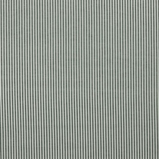 Katoen - strepen donkergroen-wit