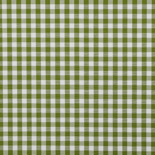 Katoen - vichy ruit mosgroen (10mm)