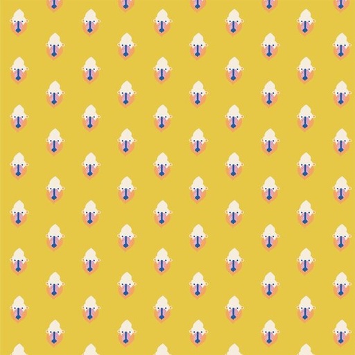 Katoen - Apendroom geel