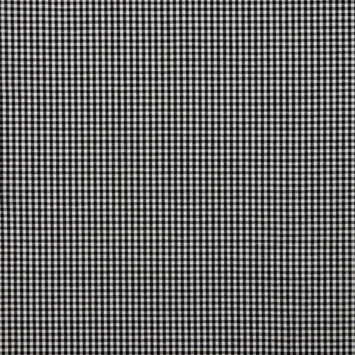 Katoen - Vichy ruit zwart (3mm)