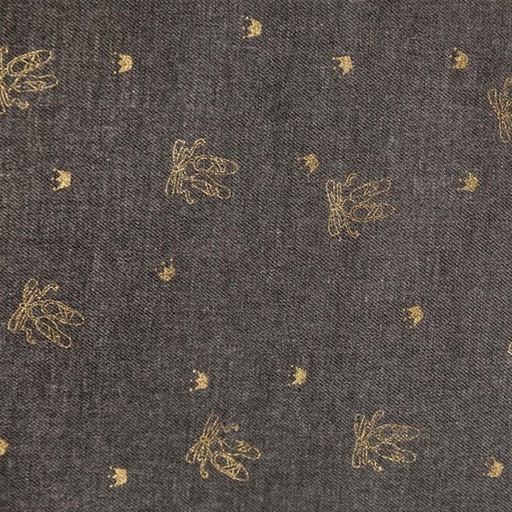 Katoen - Gouden ballerinaschoentjes