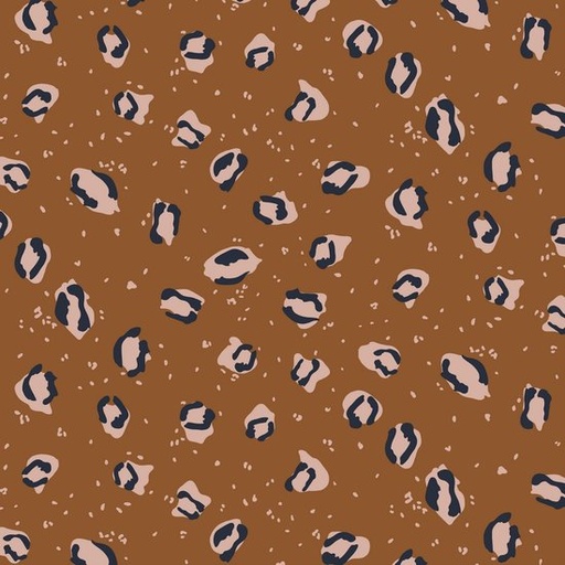 [-] Modaljersey - Roze granola op camel