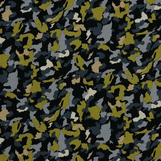 [-] Viscose - herfstschaduwen groen