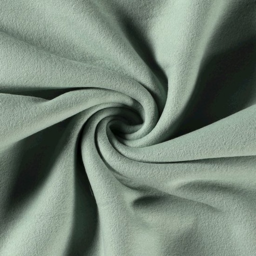 Fleece katoen - muntgroen 14