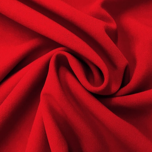 Crepe - Italiaans rood