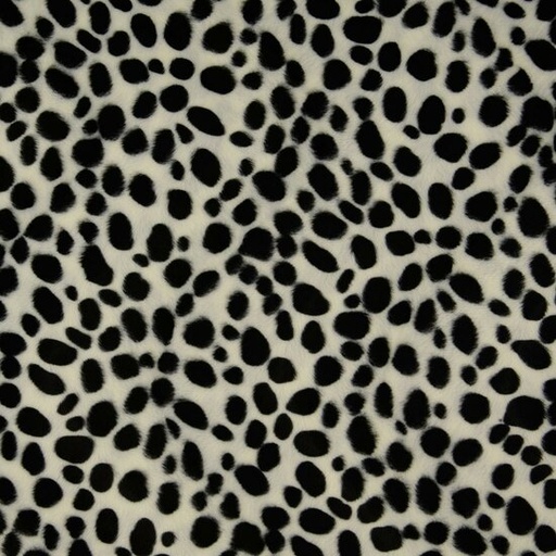 Carnaval - Pels dalmatier wit zwart