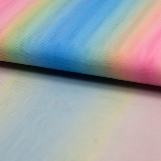 Tule - pastel regenboogkleuren