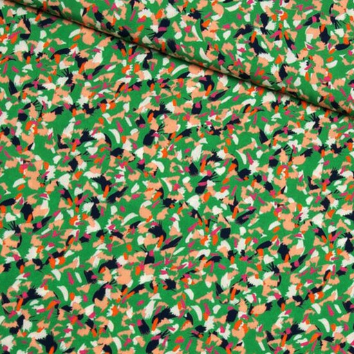 [-] Viscose - colourful dance on green