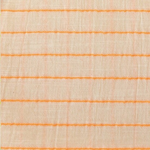 Katoen - Sari fluo oranje