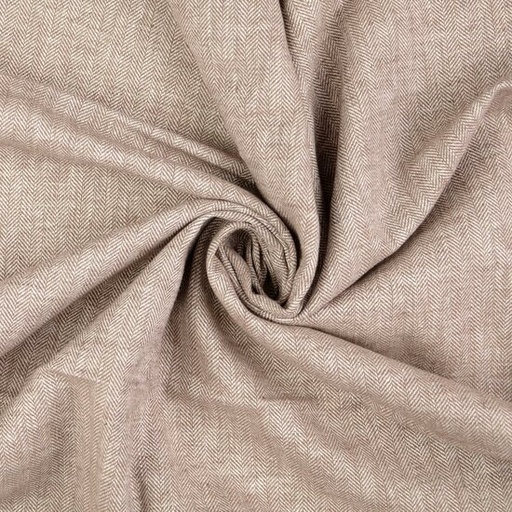 Linnen katoen twill - Beige 5005