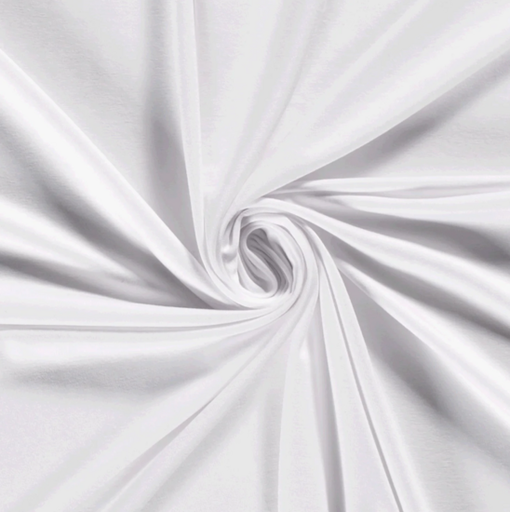 Tricot viscose - wit 050