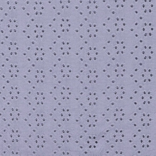 Broderie jersey - lila