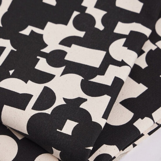Canvas - geomania black