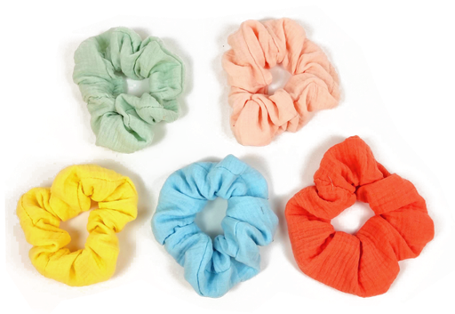 Stoffenpakket - scrunchies tetra