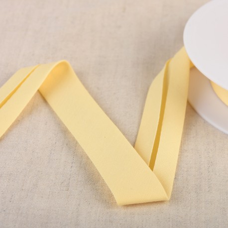 Biais organic 20mm - lichtgeel 79