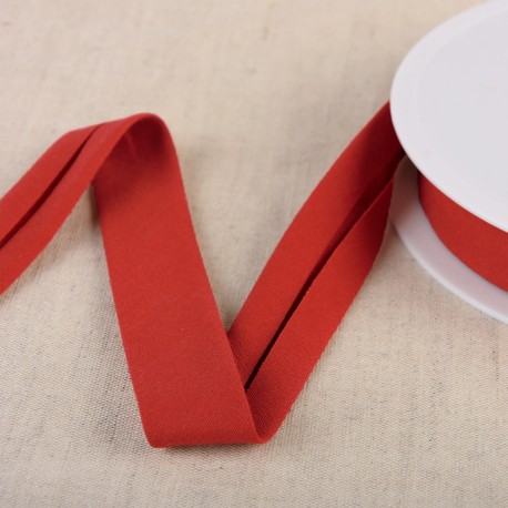 Biais organic 20mm - rood 97